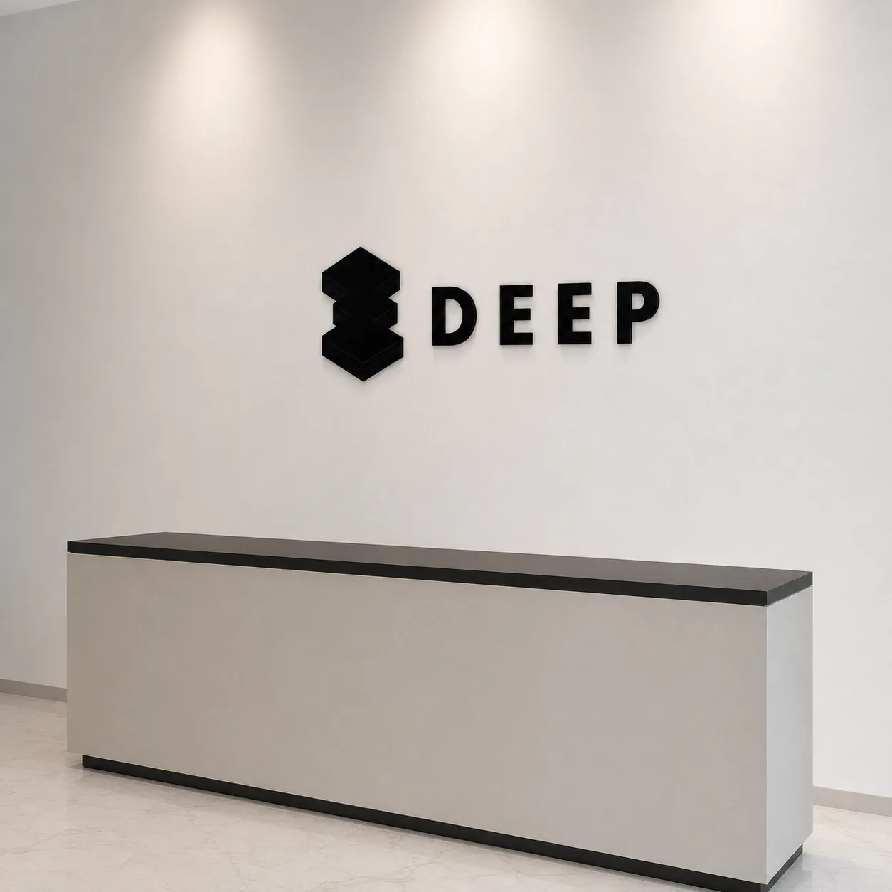Logo 3D personalizado para parede — miniatura 2