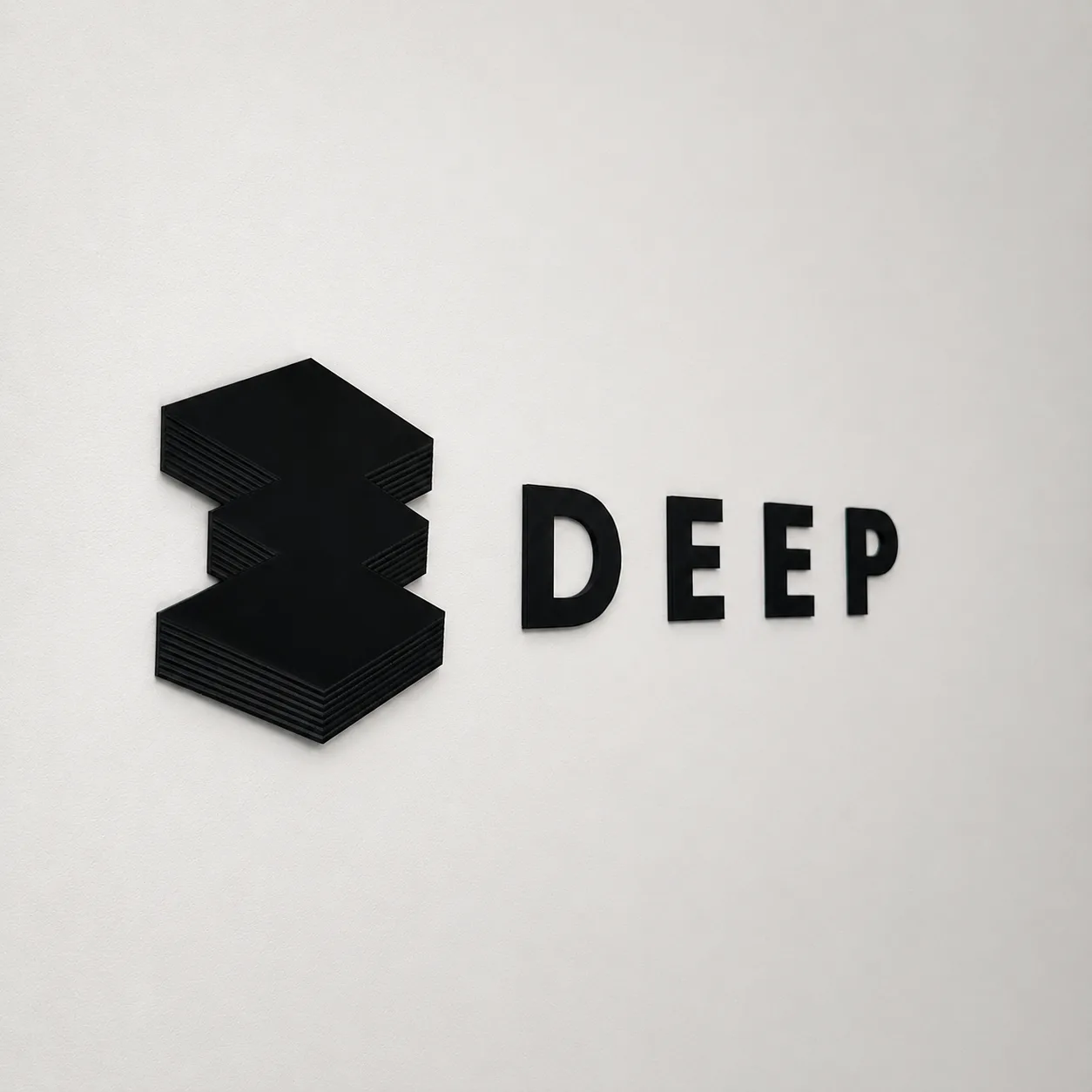 Logo 3D personalizado para parede — miniatura 3